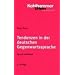 Tendenzen in der deutschen Gegenwartssprache: Sprachvariet�ten