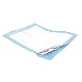 Kendall DURASORB 17 x 24, Fluff, Lt. Blue Backsheet Underpads, 300 per Case