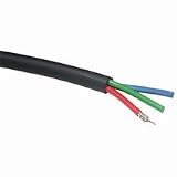 Impact Acoustics - Video cable - component video - 25 AWG - bare wire - bare wire - 500 ft - shielded coaxial - black