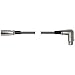Hosa 5' 3 Pin XLR Straight Male to Right Angle XLR Female Balanced Audio Interconnect Cable.