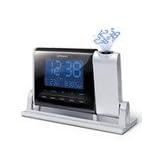 Oregon Scientific RMR329PA Atomic Projection Clock with Indoor and Outdoor Wireless Thermometer