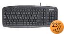 Microsoft wired Keyboard500 Black