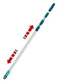 Leifheit 41523 Teleskopstiel 145 bis 400 cm
