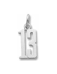 Number 13 Charm