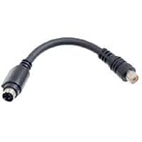 Hosa 6 S-Video Breakout Adapter Cable, S-Video Male to RCA Female Connector