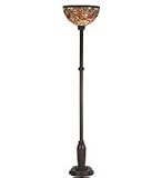 Meyda Tiffany 14879 70.5 Inch H Romance Rose Torchiere