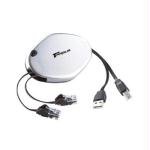 Targus ACC80US 3-in-1 Retractable USB Cable