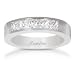 Platinum Channel-Set 5 Stone Wedding Band (.85 ct. tw.)