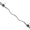 Olympic Curl Bar 52mm, Golds Gym