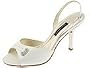 Caparros Amanda | Women's Sling Back Shoes Ivory Silk
