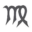 VIRGO ZODIAC SIGN Temporary Tattoo 2x2