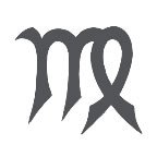 VIRGO ZODIAC SIGN Temporary Tattoo 2x2 11VMGMY6XJL. SL160 VIRGO ZODIAC SIGN Temporary Tattoo 2x2