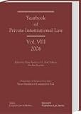 Yearbook of Private International Law 2006