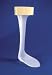 ` Drop Foot Brace Left Large Fabricated in a predorsiflexed position to provide superior dorsiflexio