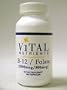 Vital Nutrients Vitamin B12 1mg/Folate 800mcg 100 Capsules