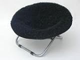 LARGE - BLACK - Flipo Fuzzy Comfort Suspension Beds SMALL - BLACK