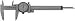 Mitutoyo 0-8 .100 White L.j. Mitutoyo Dial Caliper