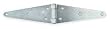 Battalion 1RCK7 Strap Hinge, Heavy, Steel, 4 Hole Leaf