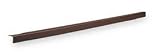 Battalion 2RRX9 Stair Edging, Vinyl, 1 1/4x1 3/8x36, Brown