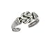 Toe Ring - Sterling Silver Antiqued Love Knot Toe Ring