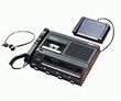 Sanyo TRC-7600 - Minicassette transcriber - black