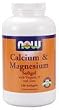 Calcium & Magnesium by Now Foods 240 Softgels