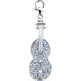 Buy Violin, 14K Gold Diamond Charm
