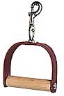 Handles - Leather Handles with wood Grips, pair