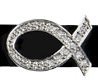 Slider Charm 10mm Christan Fish