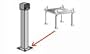 FAAC 795163/737630 Photobeam Mounting Post and Foundation Plate for Photobeam Set