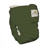 Bottombumpers Certified Organic All In One with Aplix - Medium Olive