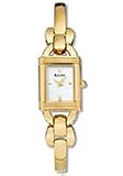 BULOVA Watches:Bulova Watches 97V16 Bracelet White Mother-of-Pearl Dial Stainless Steel Gold Plated Women's Watch