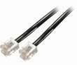 Steren 304-100BK 4C 100 Modular Line with Ends