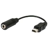 Audio Adapter For Motorola KRZR K1, K1m, RAZR V3, RIZR Z3, PEBL U6, SLVR L6, L7, W490