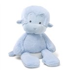 Gund Baby Meme Monkey 16" Medium Plush Blue/Pink