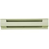 In Wall Electric Heaters – 350W, 2 Feet Electric Baseboard Heater in Almond Reviews