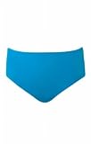Turquoise Solid High Waisted Pant - Plus Size Swimwear Plus Size Swimsuits