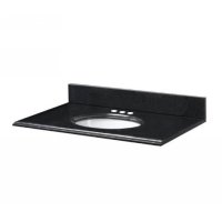 Pegasus Black Granite Vanity Top PE37194