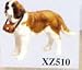 Dollhouse Dog-Standing St. Bernard by Heidi Ott