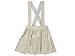 Linen Skirts | Natural Skirts - Black Rabbit Olive (Toddler/Little Kids) | Girl's Clothing Natural Linen