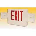 Emergency Exit Sign with Security Lights