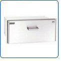 Fire Magic Echelon 30 Inch Stainless Enclosed Storage Drawer