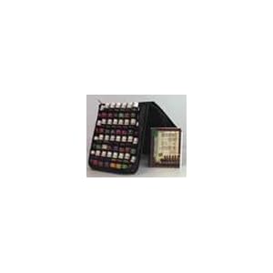 64-Bottle Essential Oils Presentation Case and Portfolio 5-15ml - Black by TheraPure Health Essentials
