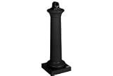 Rubbermaid Groundskeeper Tuscan Smokers Receptacle Black by RUBBERMAID COMMERCIAL.