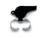 Black Plastic Whistle (for your fingers)
