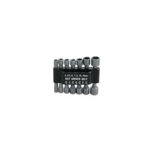 MIT Tools 14 piece Power Nut Driver Bit Set SAE and Metric by Michigan Industrial Tools