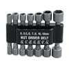 TEKTON by MIT 2928 Power Nut Driver Bit Set, 14-Piece