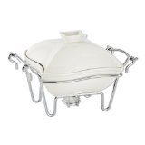 Godinger Ceramic Cov'd Baker with Stand