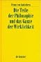 Die Teile der Philosophie und das Ganze der Wirklichkeit: 3