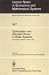 Optimization and Discrete Choice in Urban Systems: Proceedings of the International Symposium on New Directions in Urban Systems Modelling